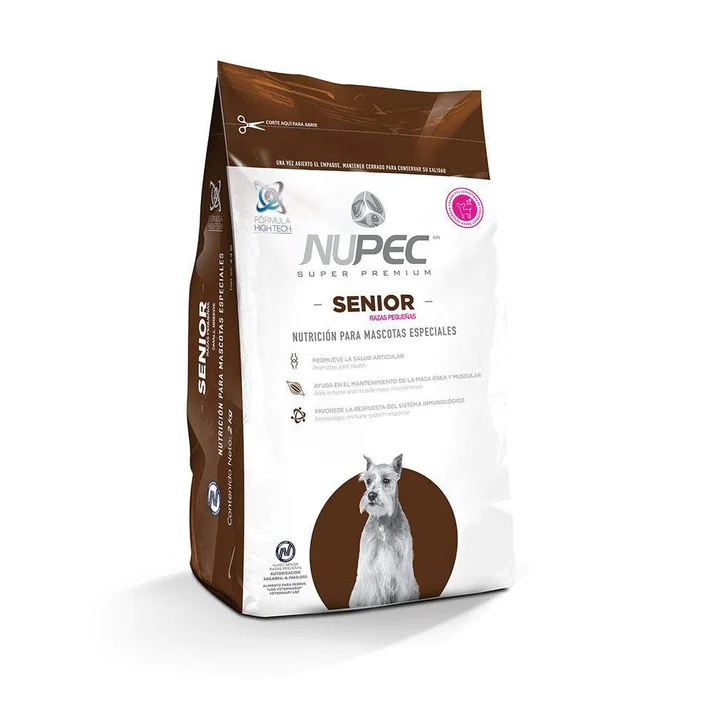 NUPEC - Alimento Seco Para Perro Senior Razas Pequeñas (2Kgs)
